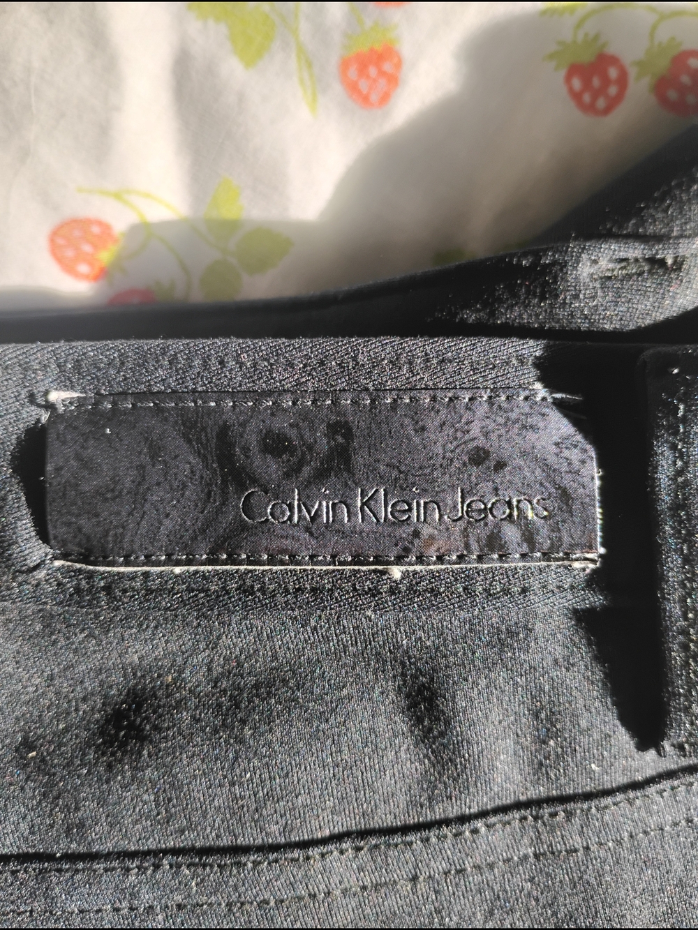 Calvin Klein Jeans Women's Black Stretch Denim Jeans